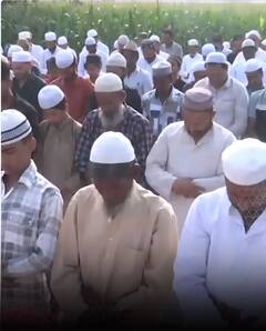 ईद मौके पर जामा मस्जिद में लोगों ने नमाज़ अदा की | ABP NEWS SHORTS