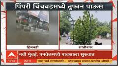 Pimpari Chinchwad Water Logging : हिंजवडी आयटी पार्कला वॉटर पार्कचं स्वरुप, सखल भागात पाणी