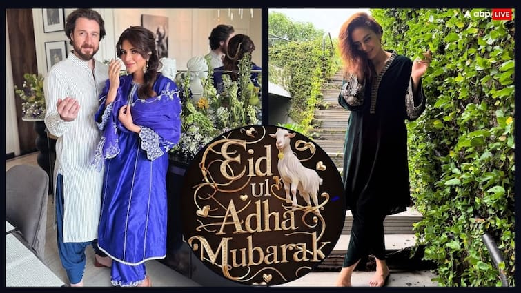  शमा सिकंदर ने फैमिली संग मनाई बकरीद, तो ब्लैक सूट में हुमा का दिखा नवाबी लुक, देखें स्टार्स की पोस्ट