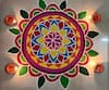 Perfect Karva Chauth Decor: Handmade Rangoli, Floral Arrangements & Candle Ideas