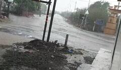 Rajkot: રાજકોટના લોધિકામાં ગાજવીજ સાથે ધોધમાર વરસાદ