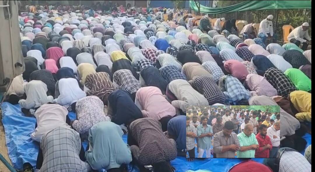 பக்ரீத் பண்டிகை: மதுரை முழுவதும் சிறப்பு தொழுகையில் குவிந்த இஸ்லாமியர்கள்! கொண்டாட்டம் களைகட்டியது