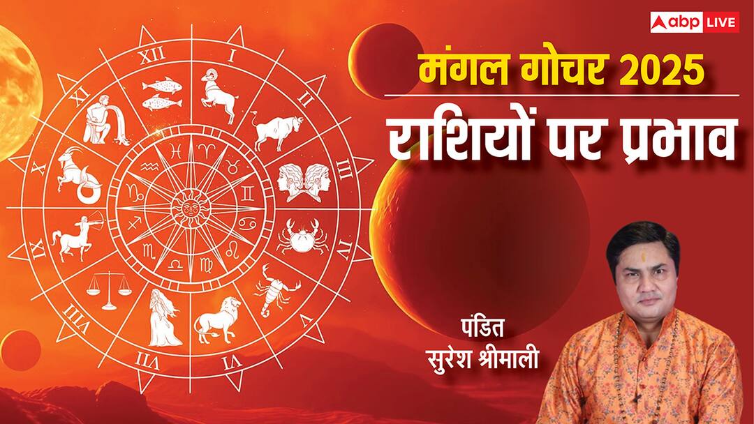 Mangal gochar 2025 in singh rashi effect to zodiac sign life today 7 june rashifal by suresh shrimali Mangal Gochar 2025: मंगल ने किया सिंह राशि में गोचर, आपकी राशि पर पड़ेगा कैसा प्रभाव, जानें