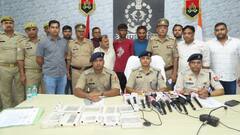 अलीगढ़ पुलिस के हत्थे चढ़े 'पंखिया' गिरोह के तीन सदस्य, नकदी सहित चोरी का माल बरामद