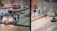 धक्कादायक! पिकअप चालकाची मुजोरी; चक्क टोल नाका कर्मचाऱ्याच्या अंगावर घतली गाडी, अपघाताचा थरार CCTV कॅमेऱ्यात कैद