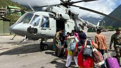 Sikkim Landslide Rescue: Stranded Civilians, Army Airlifted From Chaten Amid Road Closure