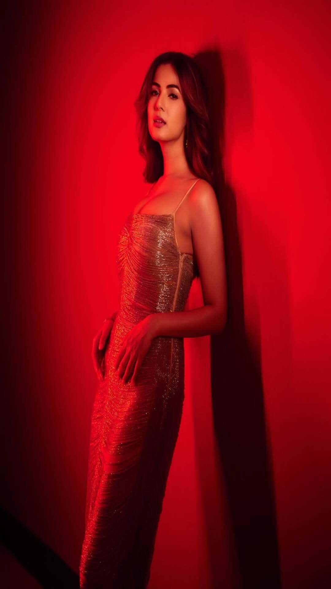 Sonal Chauhan Dazzles In Golden Gown, See Pics