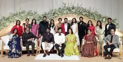 Akhil Zainab Reception: ఒక్క ఫ్రేమ్‌లో ఏయన్నార్ ఫ్యామిలీ... అఖిల్ - జైనాబ్‌ రిసెప్షన్‌లో ఫ్యామిలీ సందడి