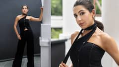 Sara Ali Khan Serves Monochrome Muse Energy In Edgy Black Co-Ord Set