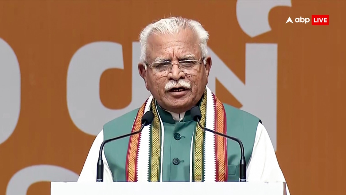 केंद्रीय मंत्री मनोहर लाल का राहुल गांधी पर तंज, ‘अगर कांग्रेस पार्टी खड़ी नहीं हो पा रही है तो…’