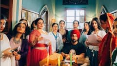 Hania Aamir Returns to Sardaar Ji 3? Fans Spot Pakistani Actress In Diljit's BTS Post