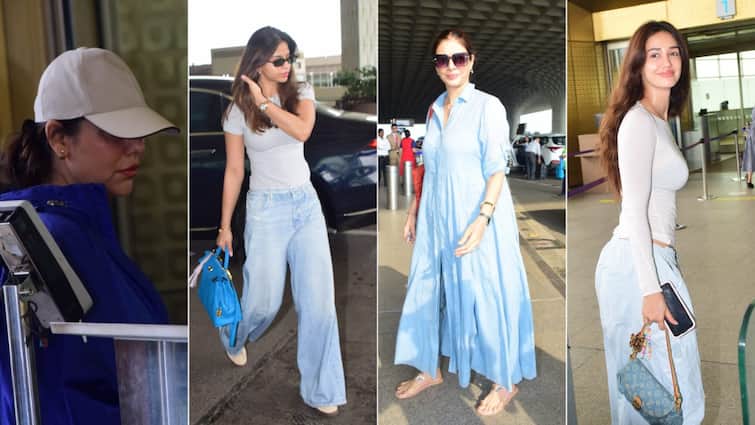 Bollywood Actress Airport Look: एयरपोर्ट पर नजर आईं ये 4 हसानाएं, ट्रेंडी और एलिगेंट लुक्स के लिए लीजिए इनसे इंस्पिरेशन