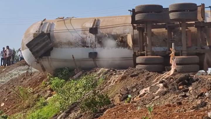 यात मिनी बस आणि LPG टँकरचा भीषण अपघात झाला आहे. यात काही प्रवासी देखील जखमी झाल्याची माहिती समोर आली आहे.