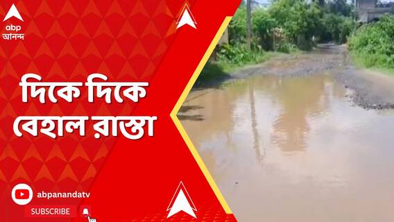 পূর্ব বর্ধমানের ভাতার থেকে বীরভূমের সিউড়ি রাস্তার বেহাল ছবিটা মোটের উপর সর্বত্রই এক