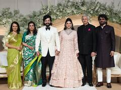 Akhil Zainab Reception: ఒక్క ఫ్రేమ్‌లో ఏయన్నార్ ఫ్యామిలీ... అఖిల్ - జైనాబ్‌ రిసెప్షన్‌లో ఫ్యామిలీ సందడి