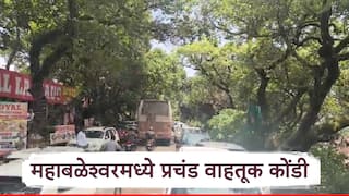 विकेंड गाठून महाबळेश्वरला गेले, शेकडो पर्यटक रस्त्यावरच अडकले, तासन् तास वाहनं एकाच जागेवर, Photos