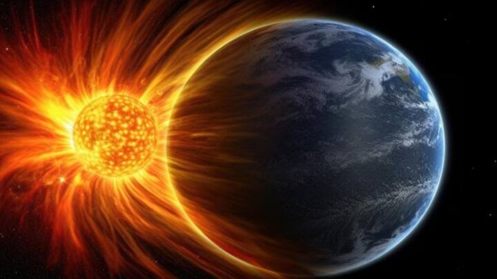 এই সময় সূর্যের বুকে কালো দাগ চোকে পড়ে, সৌর শিখার তীব্র রূপ দেখতে পাওয়া যায়, সৌরঝড়ের দাপট বাড়ে। সূর্য আরও অশান্ত হয়ে ওঠে। ভূ-চৌম্বকীয় ঝড়ের মাধ্যমে সৌরশিখা থেকে নির্গত কণা ধেয়ে আসে পৃথিবীর দিকেও।