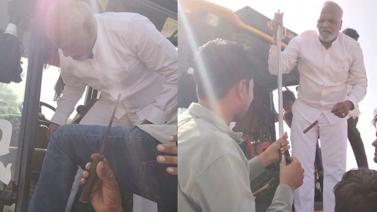 भीलवाड़ा में अवैध बजरी माफिया का आतंक! सांसद की गाड़ी को टक्कर से बाल-बाल बचाया, JCB से हथियारों का जखीरा बरामद