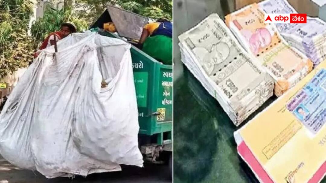 Stolen money found in a trash can in Nellore Nellore News: దొంగెలెత్తుకెళ్లిన డబ్బు చెత్తబండిలో ప్రత్యక్షం - నిజాయితీగా సంపాదిస్తే ఎలాగైనా తిరిగి వచ్చేస్తాయా?