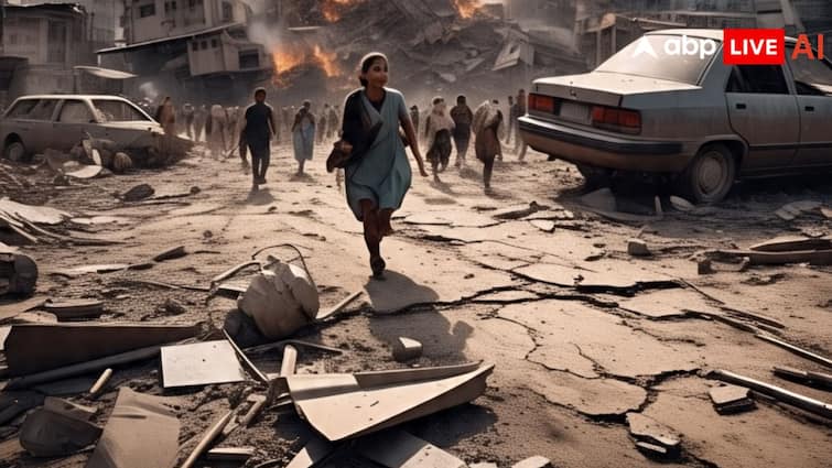 earthquake in central Colombia Powerful 6.3 magnitude quake shakes damaging buildings know latest update फिर आया भीषण भूकंप, 6.3 तीव्रता से डोलने लगी धरती, घरों से भागे लोग, इमारतों को नुकसान