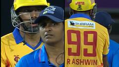 VIDEO: आउट होते ही रविचंद्रन अश्विन को ये क्या हुआ, पहले अंपायर से भिड़े फिर बल्ला उठाकर...'