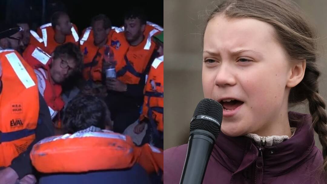 israel-detains-greta-thunberg-aid-boat-gaza-blockade मदद लेकर गाज़ा जा रही थी नाव, इजरायल ने बीच समंदर में किया जब्त, ग्रेटा थनबर्ग को हिरासत में लिया गया