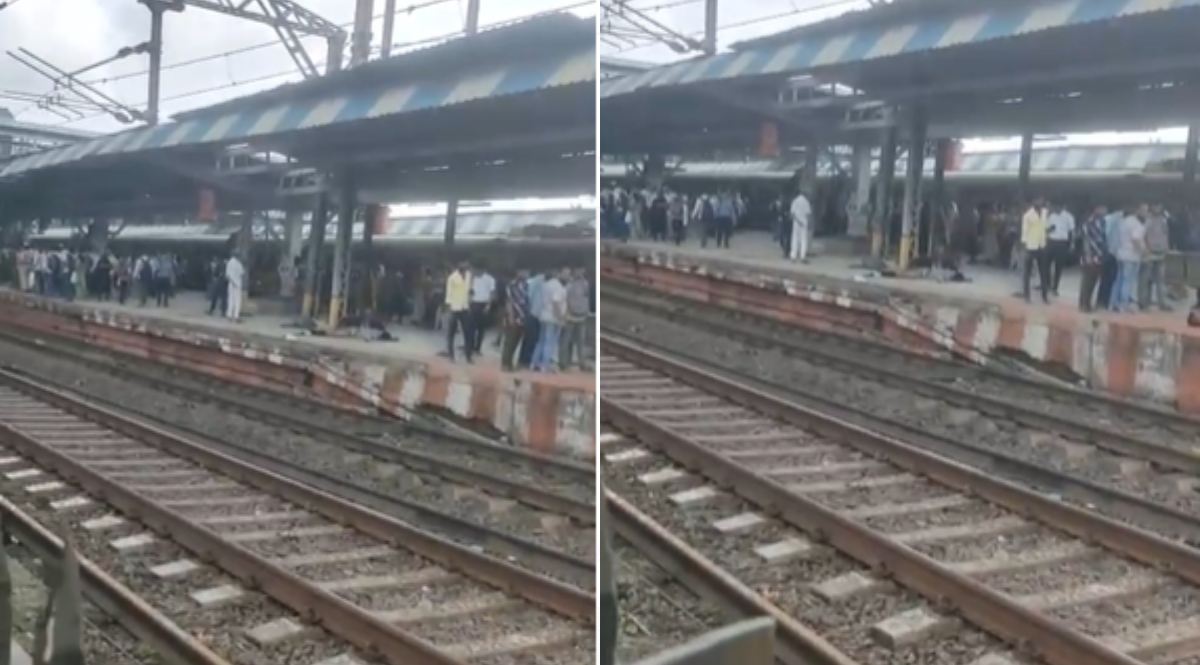 महाराष्ट्र के कल्याण में रेल हादसा, पुष्पक एक्सप्रेस में चढ़ने की होड़ में गिरे 5 लोग