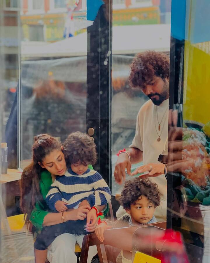 Actress and producer Nayanthara recently celebrated her third wedding anniversary with husband Vignesh Shivan. The couple, who have been together for nearly eight years, marked the special occasion with love and nostalgia.