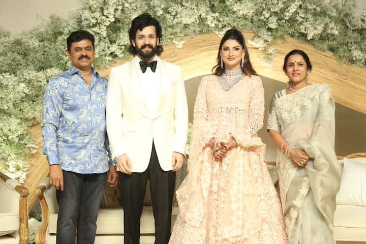 అఖిల్, జైనాబ్ దంపతులకు శుభాకాంక్షలు తెలిపిన అనకాపల్లి ఎంపీ సీఎం రమేష్