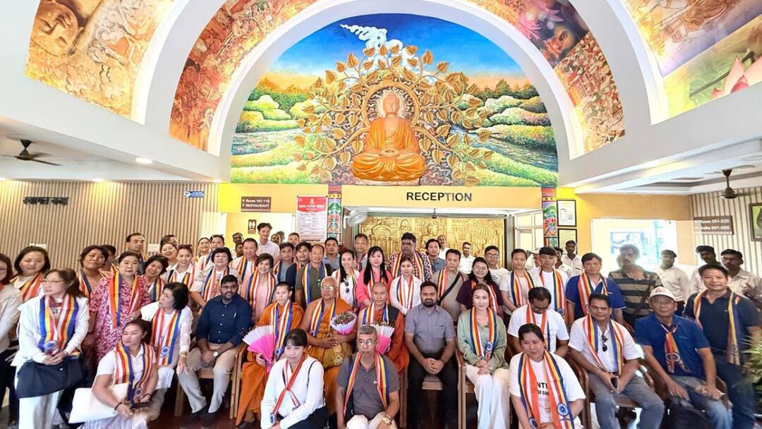 50 ASEAN Delegates From 5 Countries Participate In UP 'Bodhi Yatra', Visit Key Buddhist Heritage Sites ASEAN Delegates Participate In UP 'Bodhi Yatra', Visit Key Buddhist Heritage Sites 50 ASEAN Delegates From 5 Countries Participate In UP 'Bodhi Yatra', Visit Key Buddhist Heritage Sites