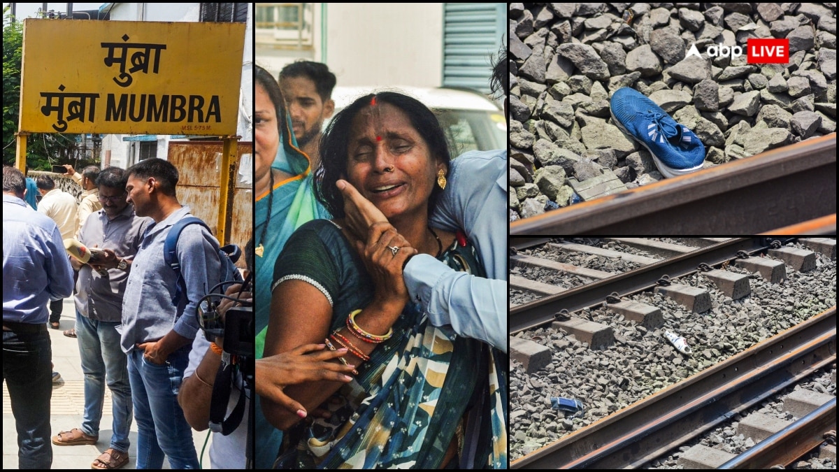 Mumbra Train Accident: मुंब्रा ट्रेन हादसे पर चश्मदीद का खुलासा, ‘हमारे आगे वाले डिब्बे से कोई शख्स…’