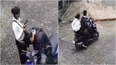 Meghalaya Murder Mystery: New CCTV Footage Shows Indore Couple Leaving Hotel On Scooty