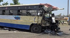 ST બસ, ટ્રક અને ડમ્પર વચ્ચે ટ્રિપલ અકસ્માત, કંડક્ટર અને પેસેન્જરના મોત 