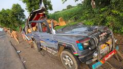 Accident: MPL चे क्रिकेट सामने बघण्यासाठी गेलेल्या मुलांच्या गाडीला अपघात; एकाचा मृत्यू, 12 जण जखमी, अहिल्यानगरमधील घटना