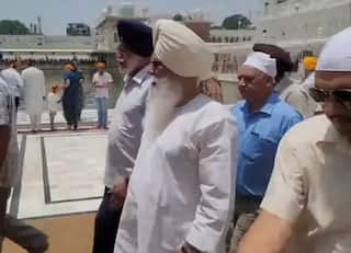 Amritsar News: ਗੁਰਾਂ ਦੀ ਸ਼ਰਨ 'ਚ ਪਹੁੰਚੇ ਡੇਰਾ ਬਿਆਸ ਦੇ ਮੁਖੀ, ਸ੍ਰੀ ਹਰਿਮੰਦਰ ਸਾਹਿਬ ਪਹੁੰਚ ਕੇ ਕੀਤੀ ਅਰਦਾਸ