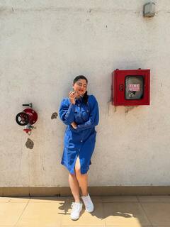 Rashami Desai : रश्मी देसाईने डेनिम शॉर्ट ड्रेसमध्ये दाखवला सिजलिंग अंदाज, फोटो व्हायरल!