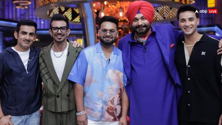  सिद्धू के आने से ही कपिल शर्मा के शो में गेस्ट बने क्रिकेटर्स, युजवेंद्र, ऋषभ और गौतम के साथ की मस्ती