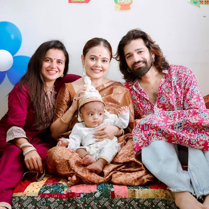 एक्ट्रेस के बेटे की इस खास सेरेमनी में उनके 'साथ निभाना साथिया' के को-स्टार्स भी मौजूद थे.