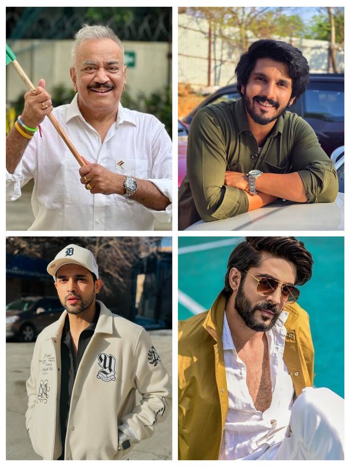 चौथे नंबर पर कई पॉपुलर टीवी स्टार्स हैं - शिवाजी साटम, पार्थ समथान, कृषाल आहुजा और कंवर ढिल्लों.