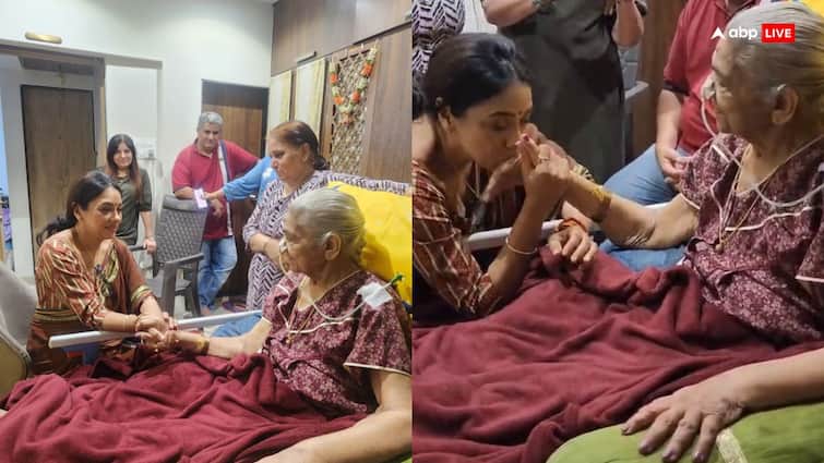 हाथ चूमा, खूब की बातें, अपनी 90 साल की बीमार डाई-हार्ड फैन से मिलीं रूपाली गांगुली, 'अनुपमा' एक्ट्रेस की हो रही तारीफ