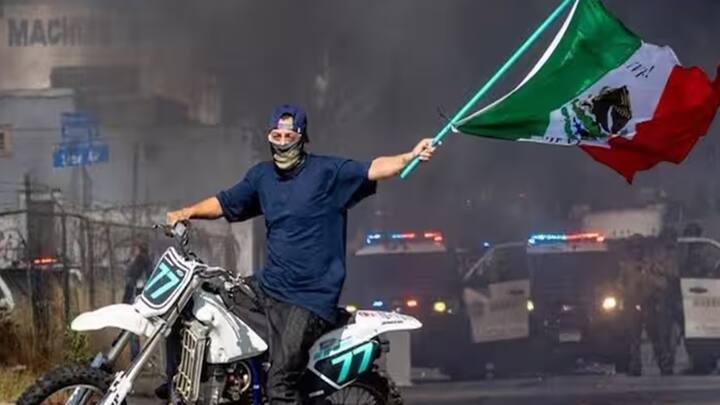 ઇમિગ્રન્ટ્સની અટકાયતને કારણે સમગ્ર લોસ એન્જલસમાં વિરોધ પ્રદર્શન થઈ રહ્યા છે. ટ્રમ્પ વહીવટીતંત્રે આ માટે નેશનલ ગાર્ડ તૈનાત કર્યા હતા, જેને ગવર્નર ગેવિન ન્યૂસોમે રાજ્યની સાર્વભૌમત્વનું ઉલ્લંઘન ગણાવ્યું હતું.