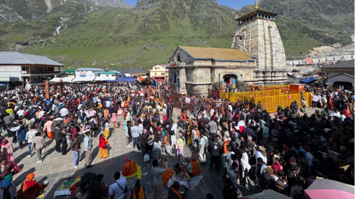 केदारनाथ में हर दिन टूट रहे पिछले रिकॉर्ड, 39 दिनों इतने लाख श्रद्धालुओं ने किए दर्शन