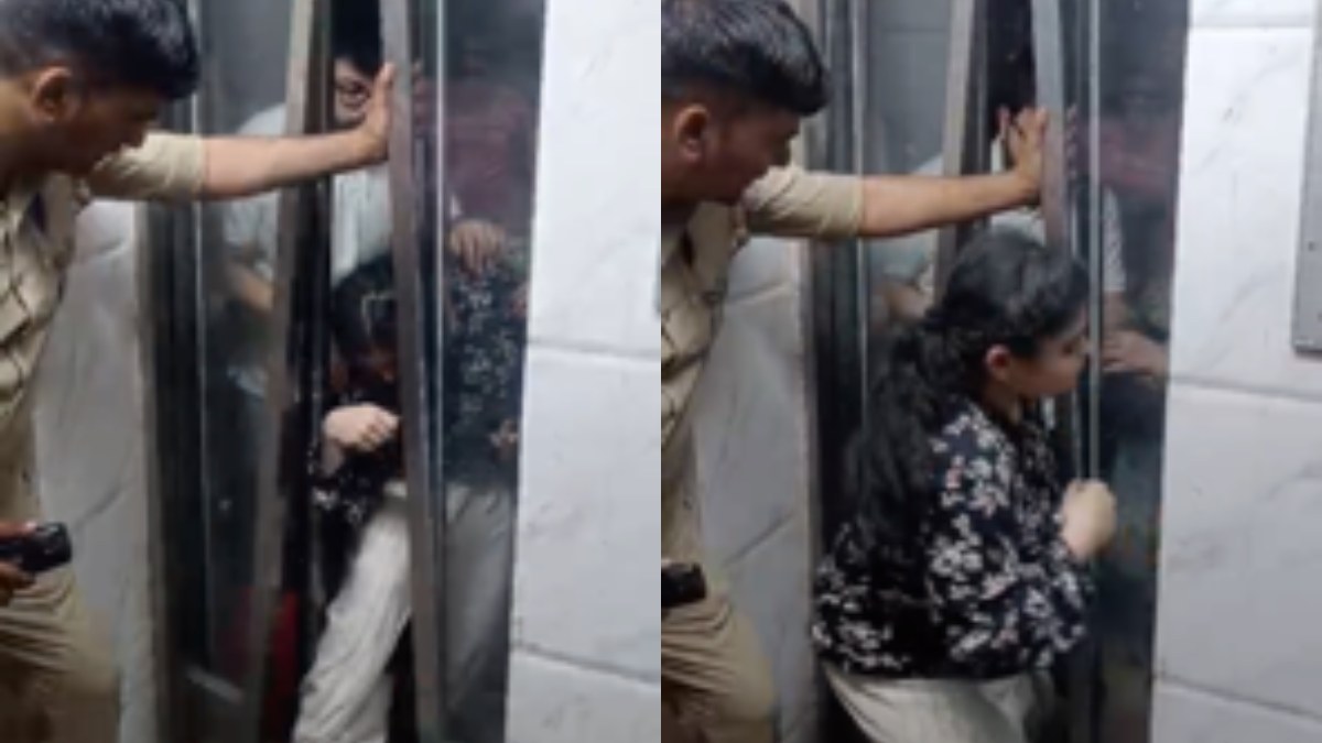 ग्रेटर नोएडा में एक ही परिवार के 6 लोग लिफ्ट में फंसे, पुलिस ने की मदद, सामने आईं तस्वीरें