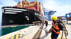 Vizhinjam Port Hosts World’s Biggest Container Vessel, MSC IRINA