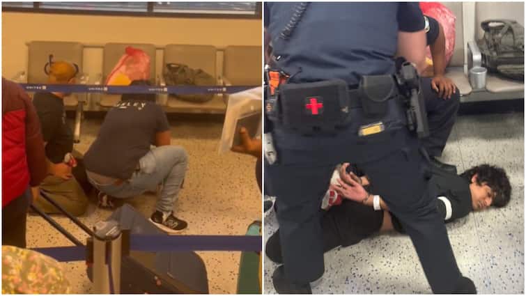 Indian Consulate Steps In After Video Shows Student Handcuffed, Pinned Down At Newark Airport