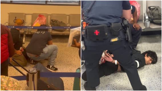 Indian Consulate Steps In After Viral Video Shows Student Handcuffed, Pinned Down At Newark Airport