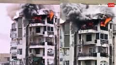 दिल्ली: द्वारका के फ्लैट में लगी भीषण आग, पिता ने दो बच्चों के साथ लगाई छलांग, तीनों की मौत