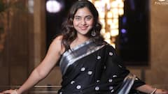 Mrunmayee Deshpande : मृण्मयी देशपांडेचा मनमोहक अंदाज; पारिजातच्या फुलांच्या साडीत वेधलं चाहत्यांचं लक्ष!