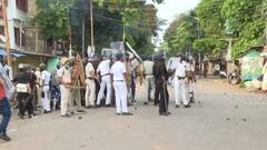 দোকান বসানো নিয়ে মহেশতলায় ধুন্ধুমার, নাগাড়ে ইট-পাথরবৃষ্টি, রক্তাক্ত পুলিশ