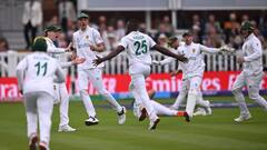 Proteas Pacers Rattle Australian Batters In Morning Session Of WTC 2025 Final: WATCH